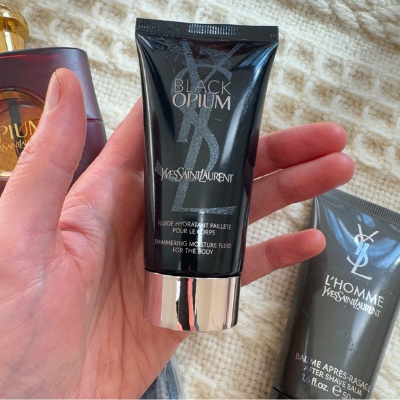 YSL Yves Saint Laurent Opium Eau de Parfum Vintage Bottle + YSL Gifts Bundle - Picture 8 of 13
